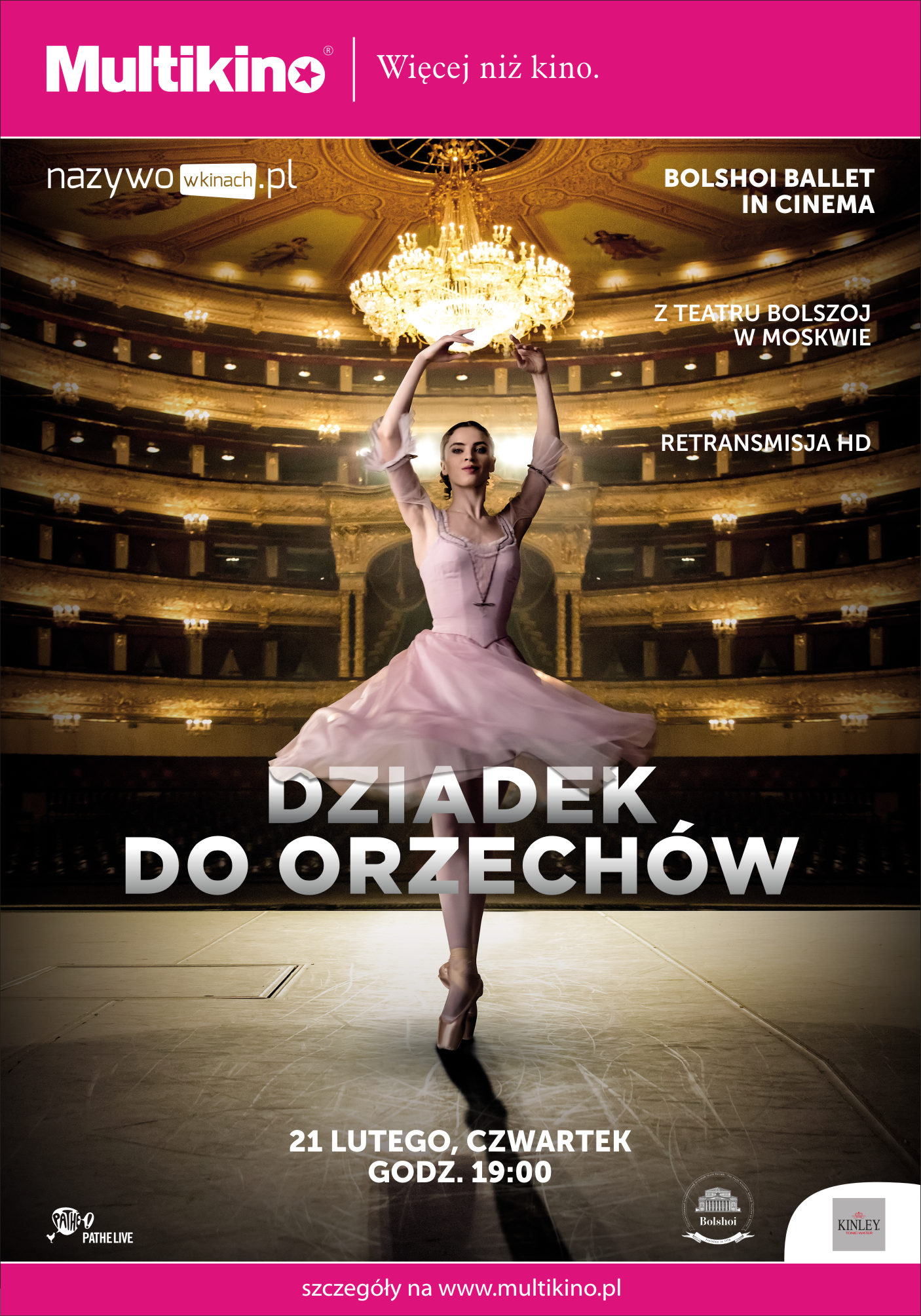 MULTIKINO: „Dziadek do orzechów” z Teatru Bolszoj 21 lutego 2019 