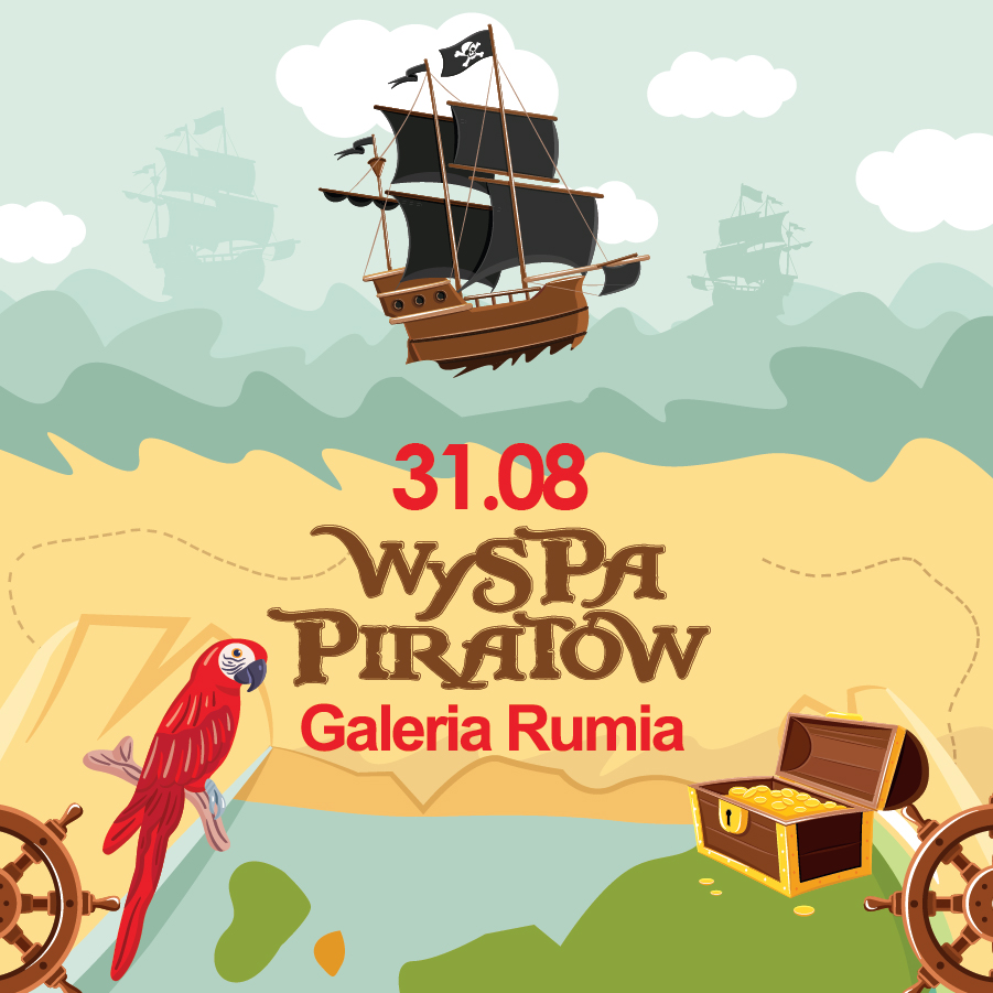 Wyspa Piratów: piracki powrót do szkoły w Galerii Rumia!