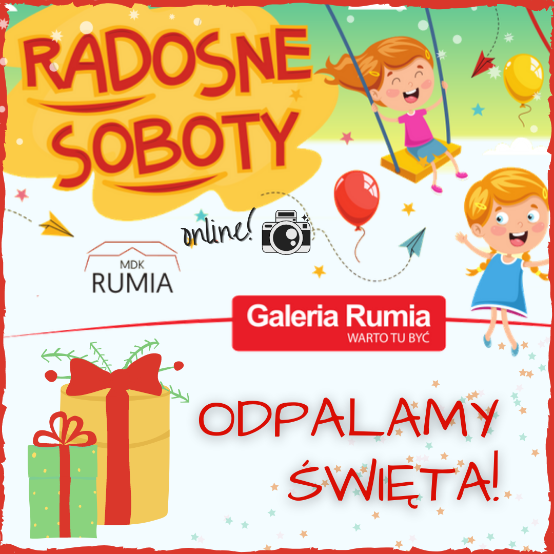 Galeria Rumia: konkurs | Radosna Sobota | warsztaty online LISTOPAD!