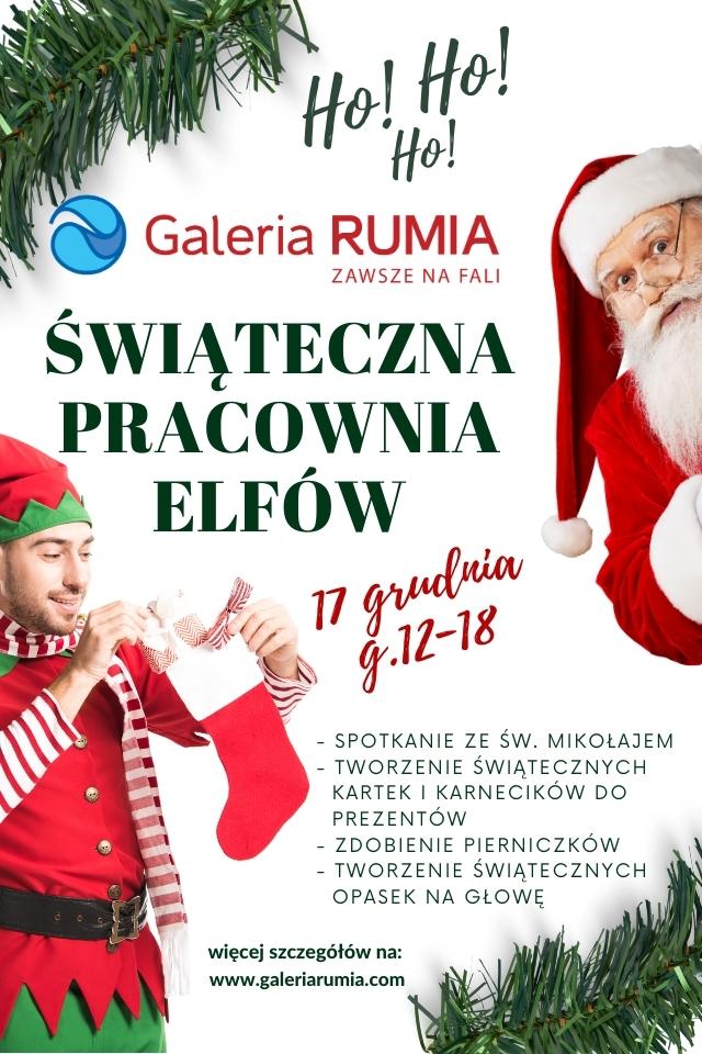 Święty Mikołaj i Elfy odwiedzą Galerię Rumia!