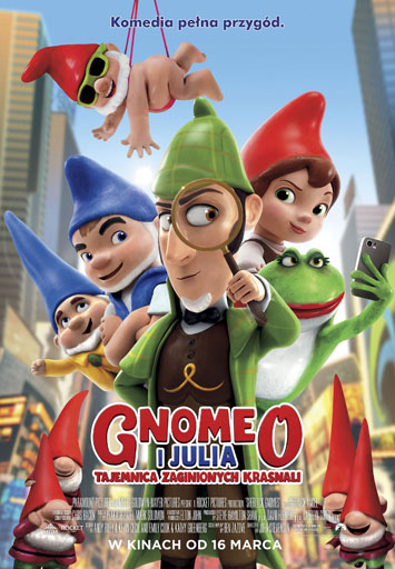 Premierowe pokazy filmu animowanego „Gnomeo i Julia. Tajemnica zaginionych krasnali” w Multikinie!