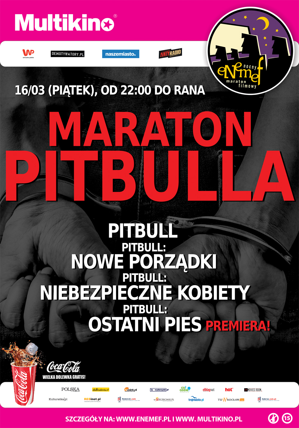 ENEMEF: Maraton Pitbulla z premierą Ostatniego psa 16 marca w Multikinie!