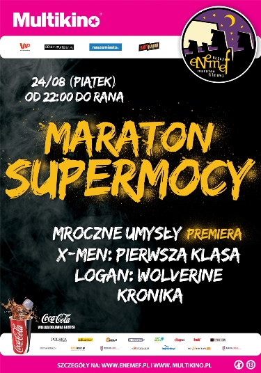 ENEMEF: Maraton Supermocy z premierą Mrocznych umysłów 24 sierpnia w Multikinie!