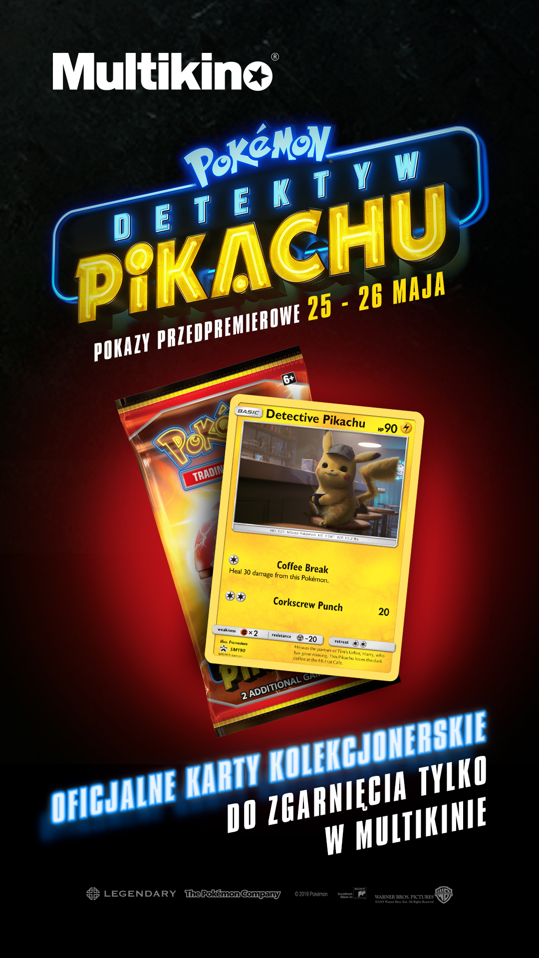 „Pokemon detektyw Pikachu” przedpremierowo w Multikinie