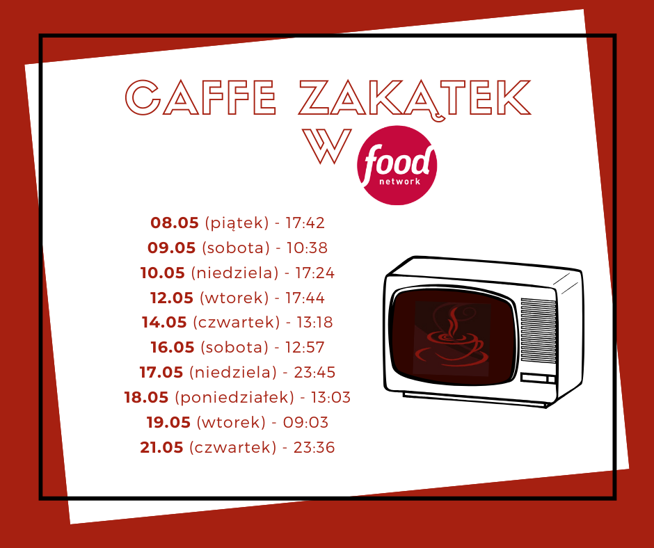 Caffe Zakątek w Food Network!