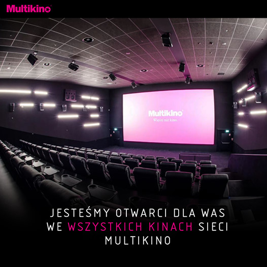 Widzowie czują się bezpiecznie w kinach sieci Multikino!