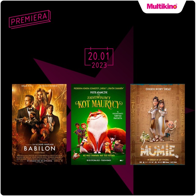 20.01.2023 (piątek)  PREMIERY FILMOWE W TV