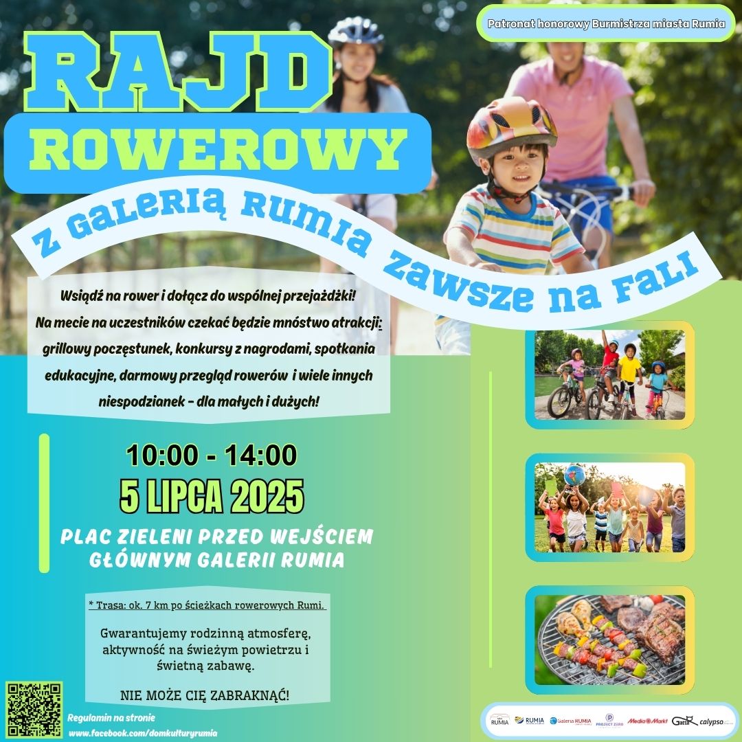 To już w sobotę! Rajd z Galerią Rumia – zawsze na fali. 