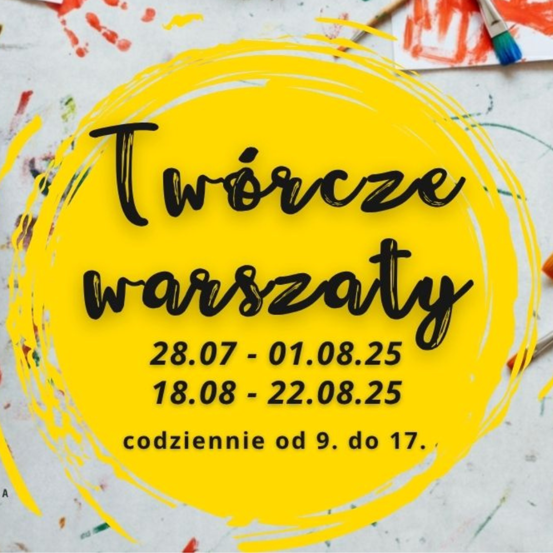 Twórcze warsztaty wakacyjne w Galerii Rumia!