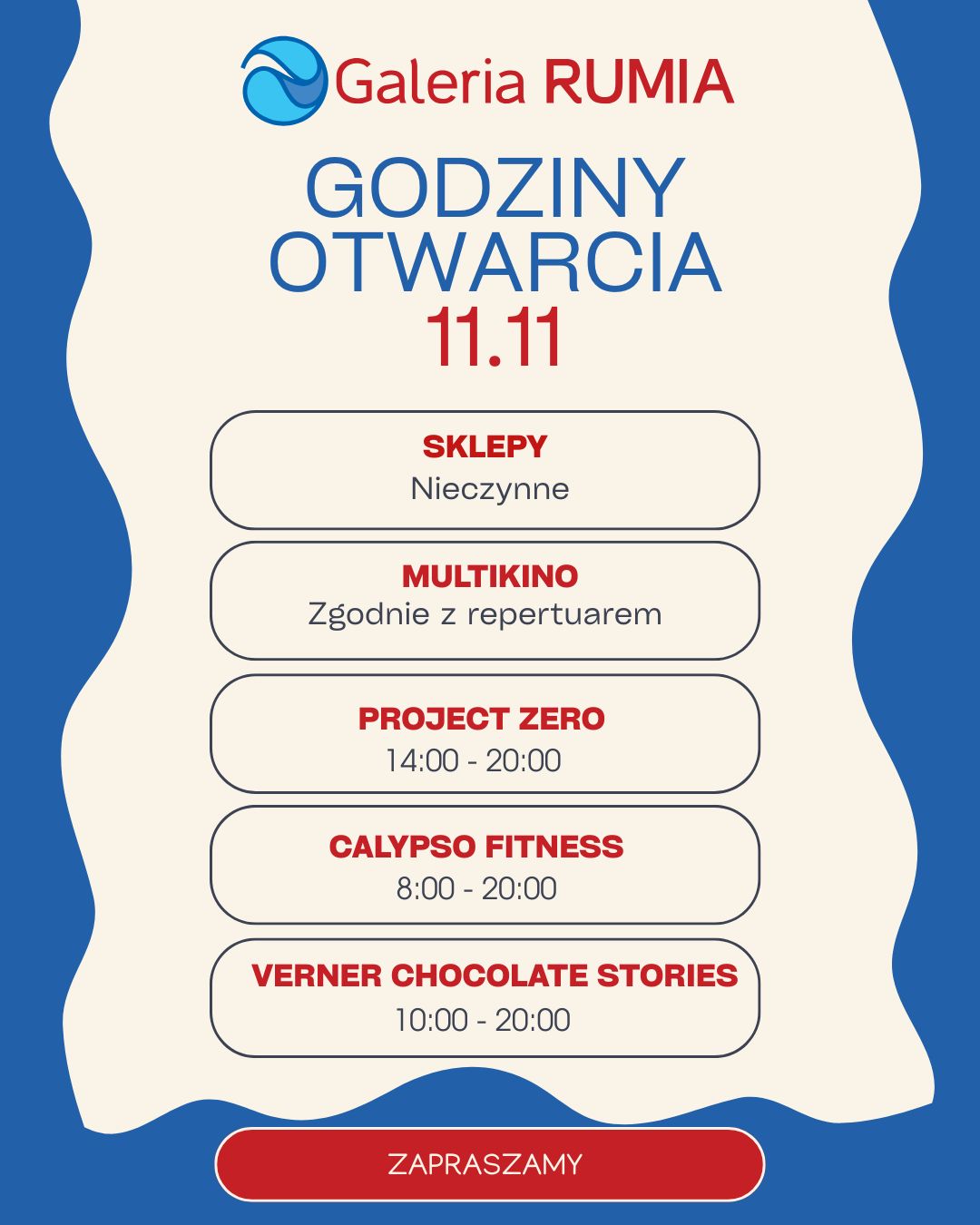 Sprawdź jak działamy 11 listopada!