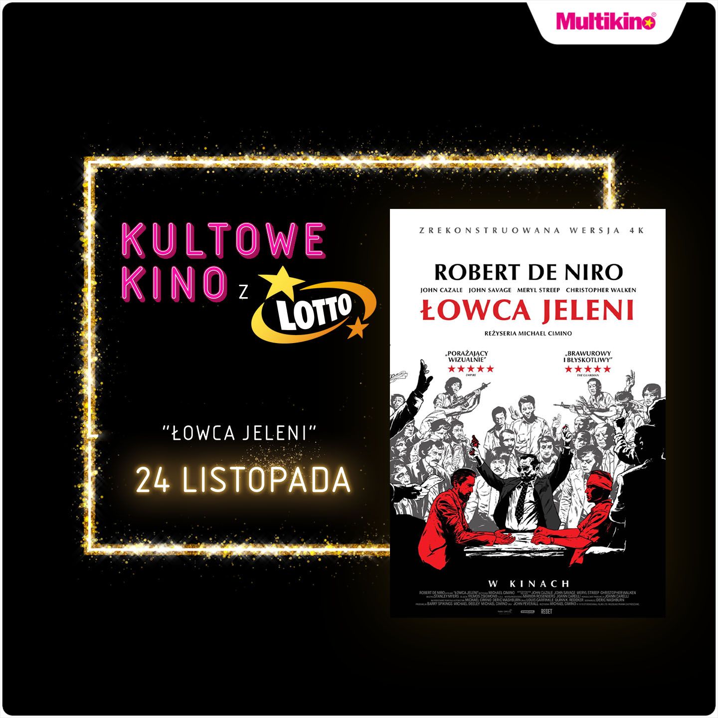 Zobacz „Łowcę jeleni” z 1978 roku na wielkim ekranie Multikina!